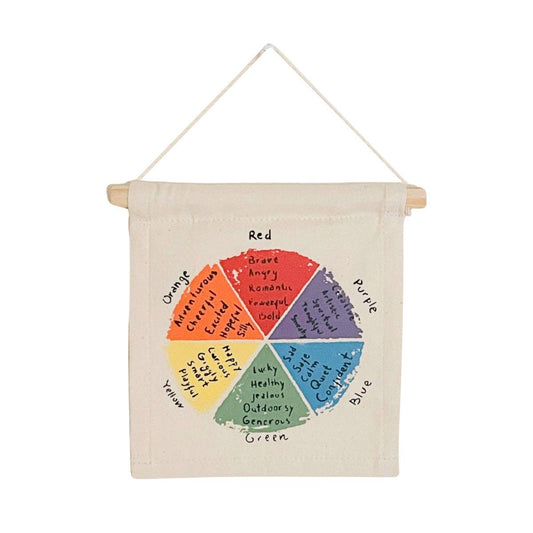 Colour Wheel Hang Sign