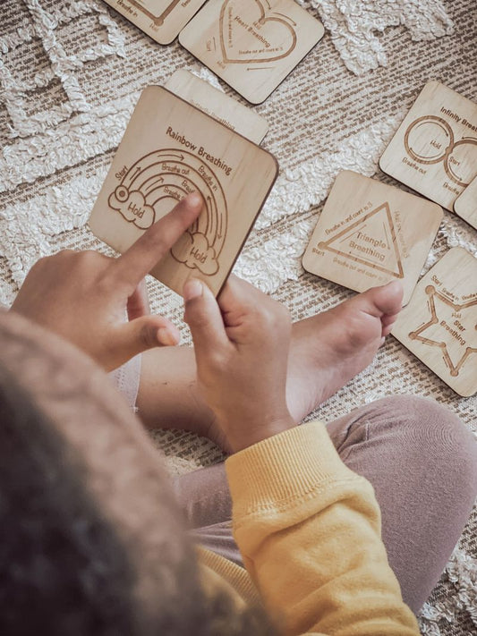 Wooden Breathing Cards