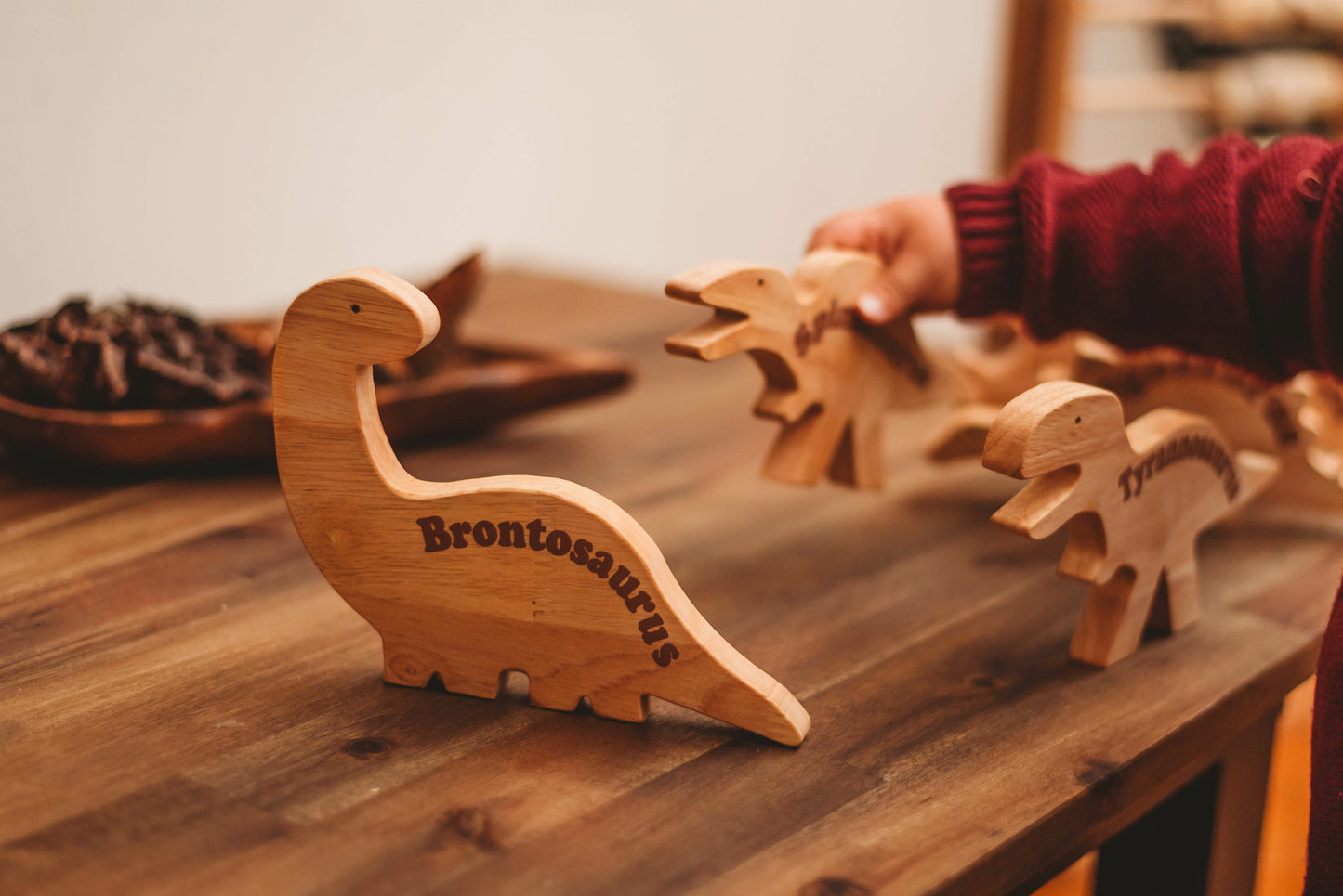 Wooden Dinosaurs Set