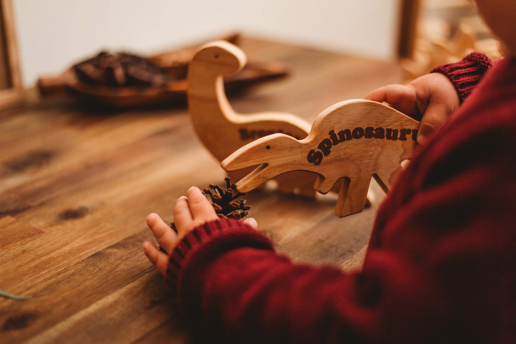 Wooden Dinosaurs Set