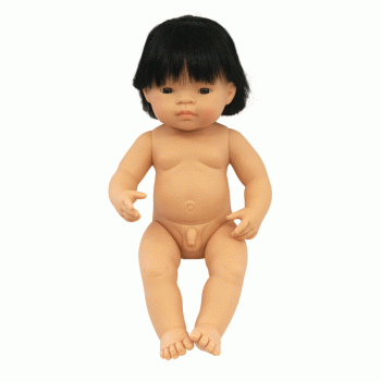 Miniland Doll - 38cm Asian Boy