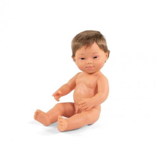 Miniland Doll - 38cm Caucasian with Down Syndrome