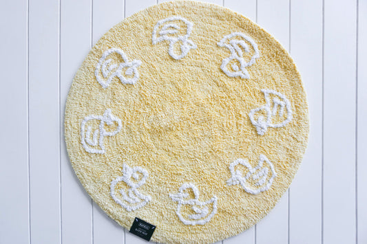 Bath Mat - Tufted Circle Quacky