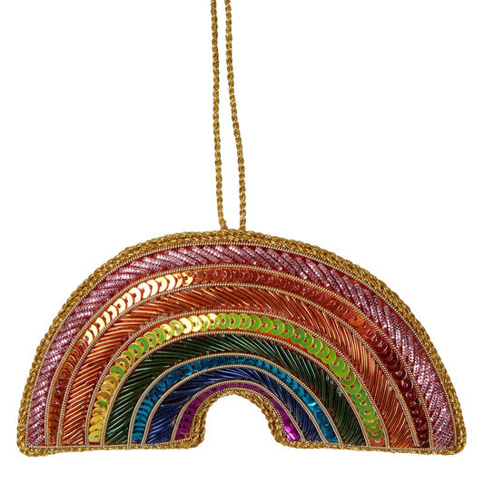 Rainbow Sequin Hanging Decoration