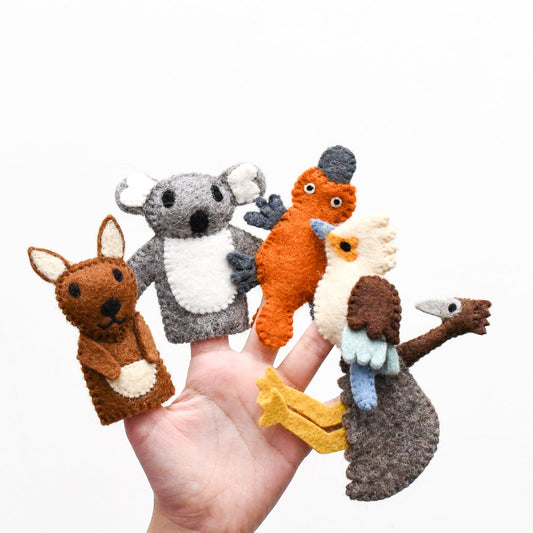 Australian Animals - Finger Puppet Set A