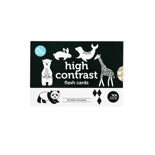 High Contrast Flash Cards